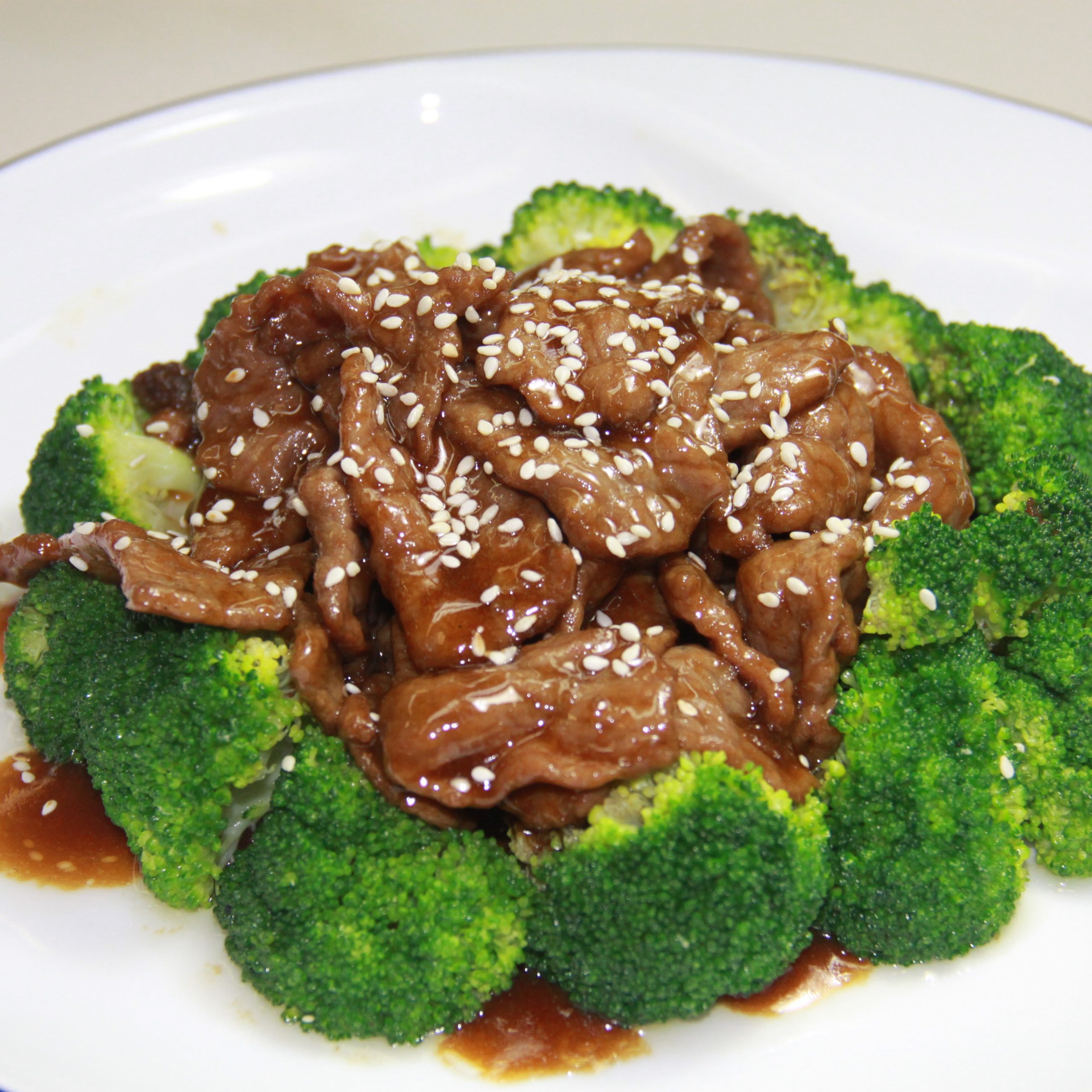 Beef w/ Broccoli in Oyster Sauce