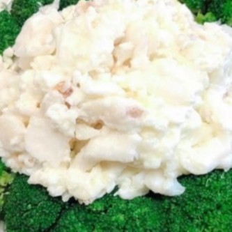 Fish & Scallop in Egg White w/ Broccoli