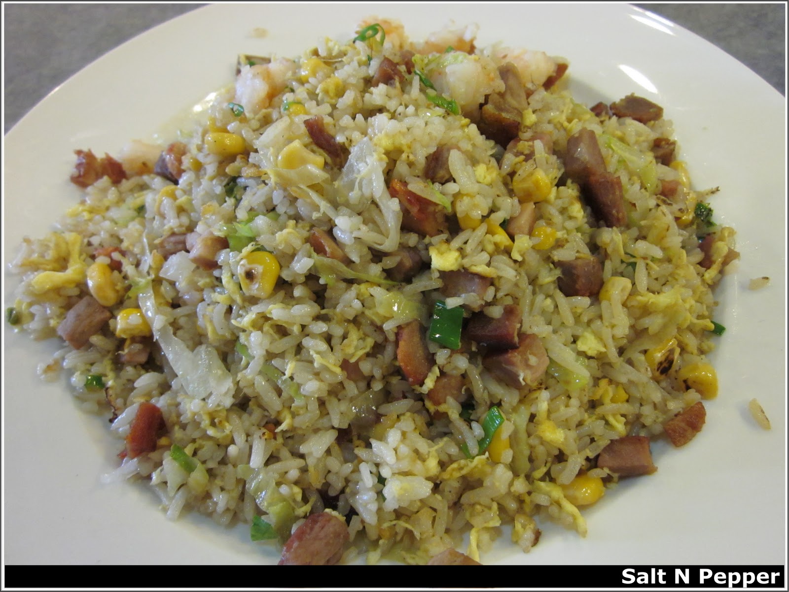 Fried Rice with Duck Meat