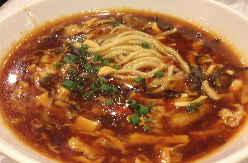 Noodles in Hot & Sour Soup